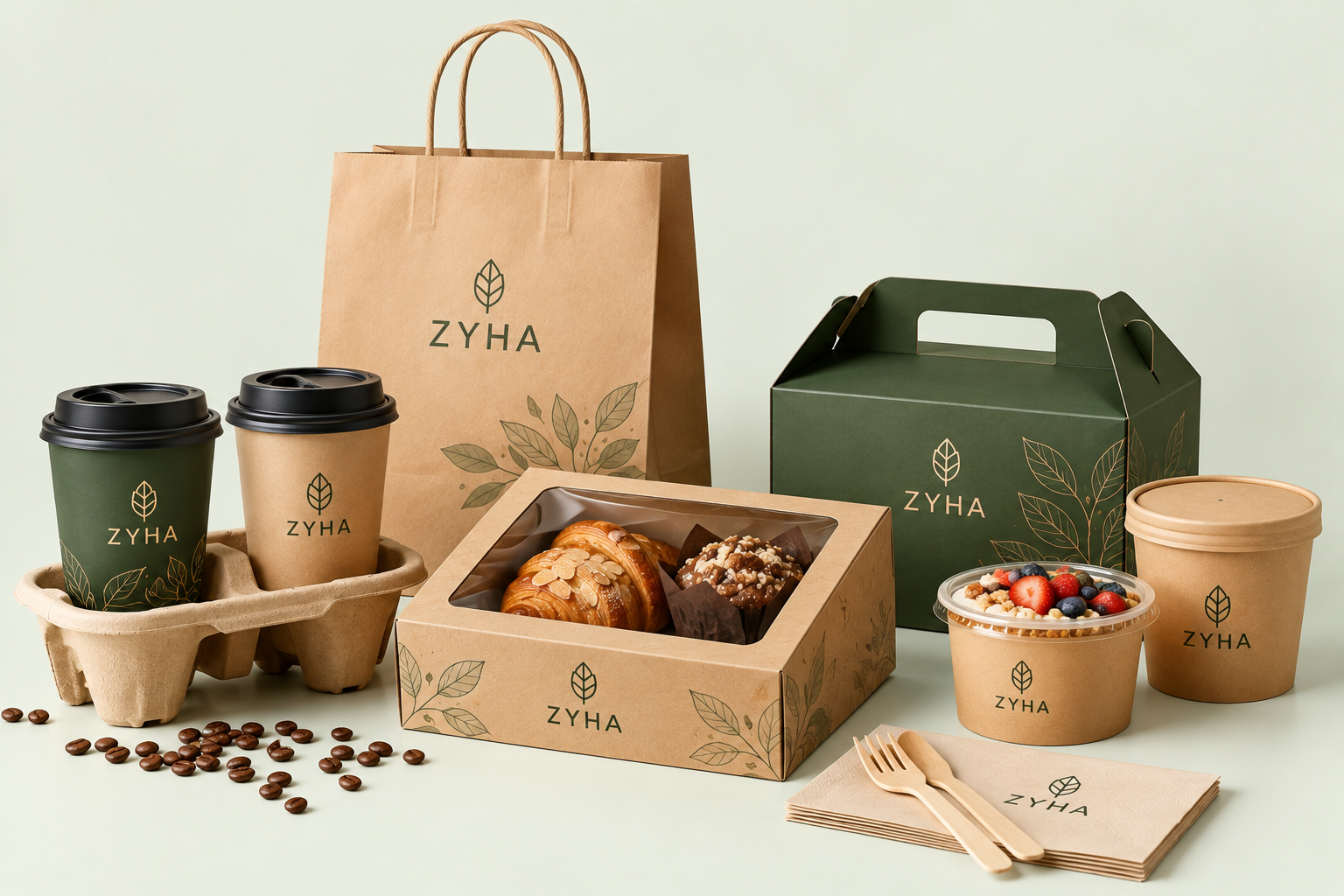 Café packaging