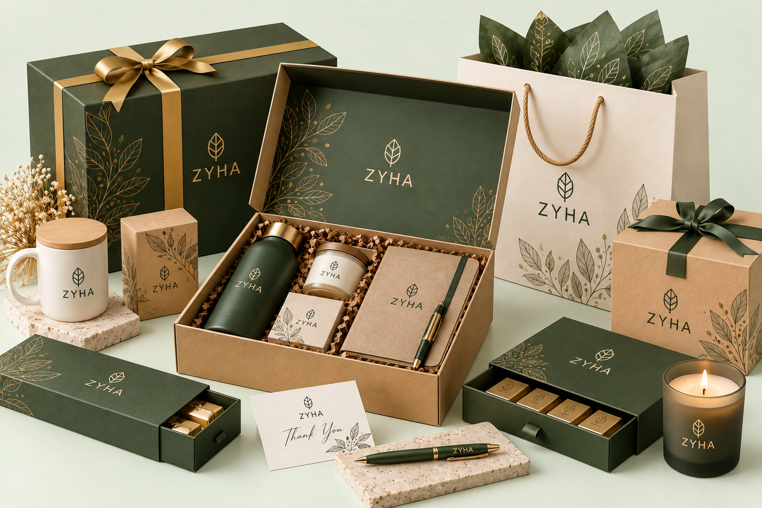Corporate gift packaging